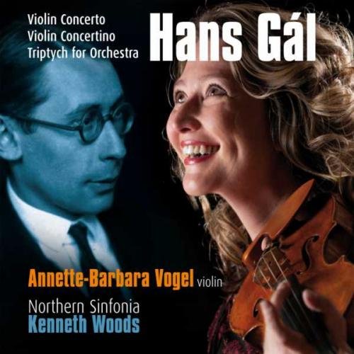 CD cover with a man and a woman holding a violin.