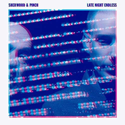 CD cover with distorted face and blue, red light streaks.