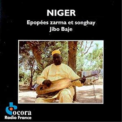 CD cover: Niger music album featuring a man with a ngoni.