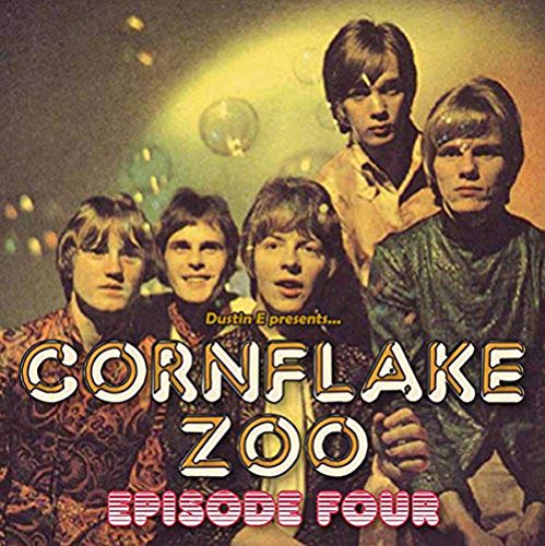 CD cover for "Cornflake Zoo Episode 4" featuring a band portrait.
