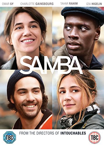 “Samba” DVD cover featuring four actors in a grid arrangement.