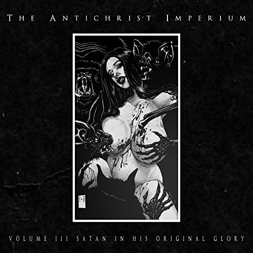 CD cover: dark fantasy illustration of a woman and demonic creatures.