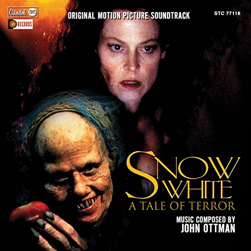 CD cover for "Snow White: A Tale of Terror" featuring the Evil Queen.