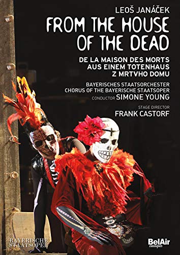 DVD cover for Janáček’s “From the House of the Dead” opera performance.