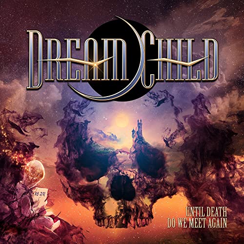 CD cover: skull landscape with crescent moon and ornate title text.
