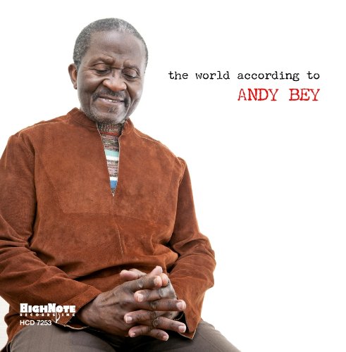 Album cover featuring Andy Bey, a man with short gray hair, wearing a brown shirt.