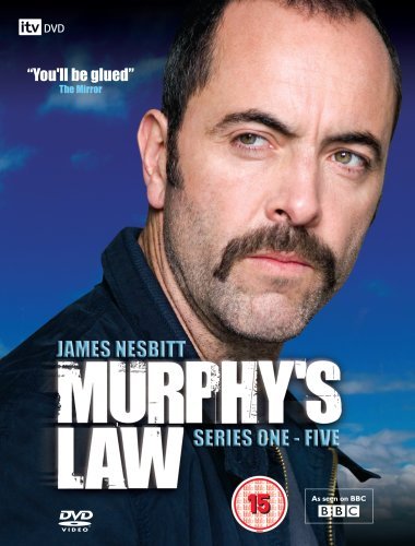 DVD cover featuring James Nesbitt against a blue sky with white clouds.
