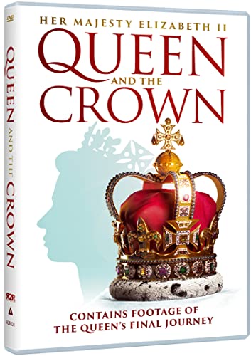DVD cover for “Queen And The Crown” featuring a crown and silhouette.