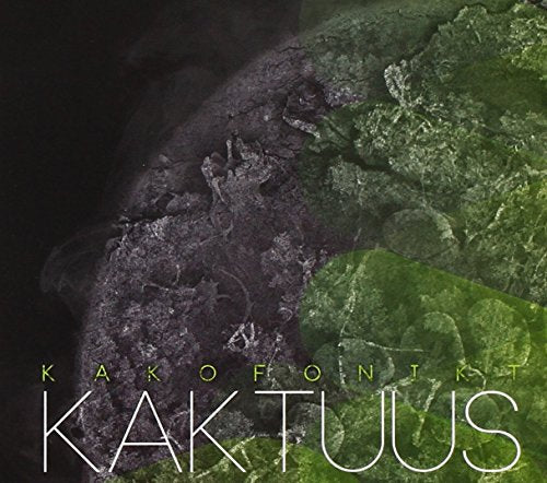 CD cover for "Kakofonikt - Kaktuus" featuring a dark, textured cactus image.