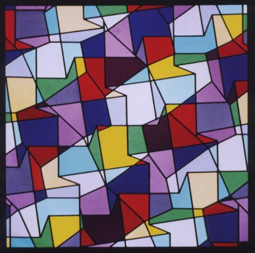 Album cover with multicolored geometric shapes and "Hot Chip - In Our Heads" text.