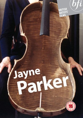 DVD cover featuring a person holding a cello, with "Jayne Parker" text overlay.