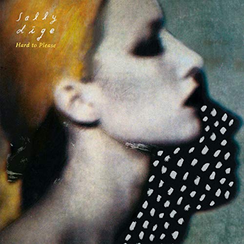 CD cover: black and white portrait of a woman with patterned clothing.