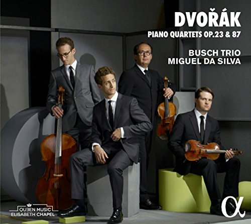 CD cover featuring four men in suits holding string instruments.