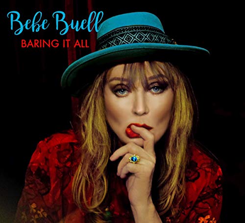 Album cover featuring a woman in a blue hat and red floral shirt.