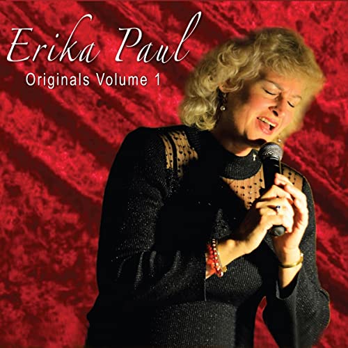 CD cover featuring Erika Paul, a woman singing into a microphone.