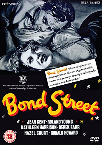 DVD cover for "Bond Street" featuring two distressed actors in black and white.