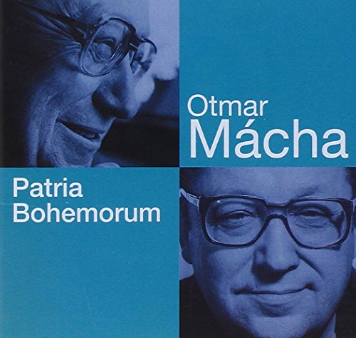 CD cover featuring portraits of men with glasses and text “Otmar Mácha.”