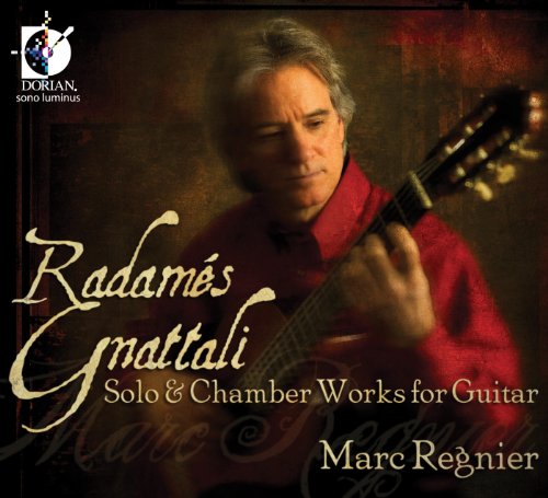 CD cover featuring guitarist Marc Regnier and composer Radamés Gnattali.