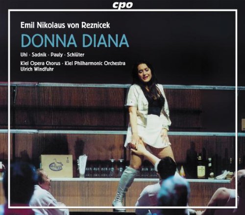 "CD cover featuring a woman in a white dress kicking a man."