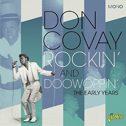 "CD cover with Don Covay singing into a microphone, blue and white background."