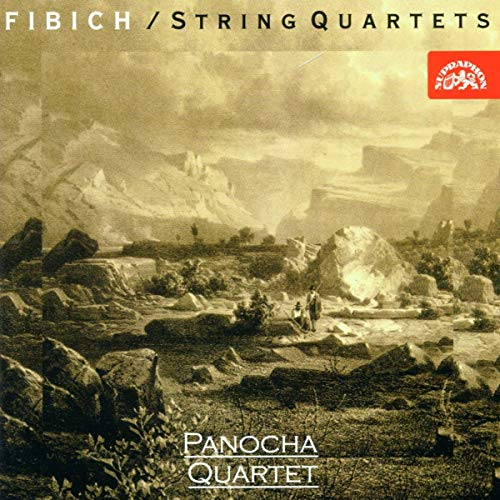 CD cover: mountain landscape painting with “Panocha Quartet” text.