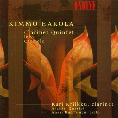 CD cover with abstract flower image, yellow text, and red "ONDINE" logo.