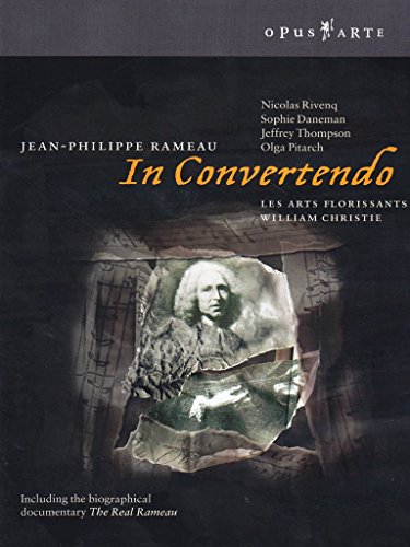 DVD cover for "J-p Rameau In Convertendo" featuring a portrait of Rameau.