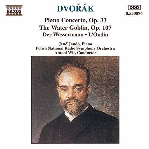 CD cover featuring a portrait of composer Antonín Dvořák.