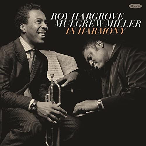 Roy Hargrove and Mulgrew Miller album cover, "In Harmony," featuring two musicians.