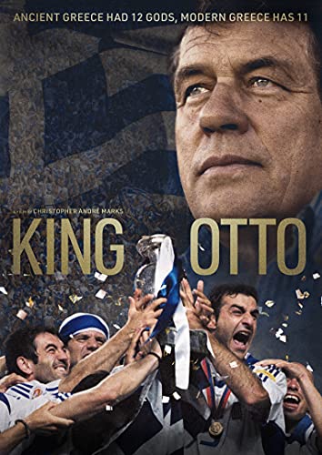DVD cover for "King Otto" featuring a coach and celebrating soccer players.