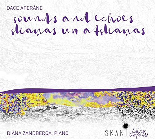 "CD cover with abstract colorful design and purple text on a white background."