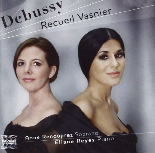 "CD cover featuring two women in black dresses against a gray background."