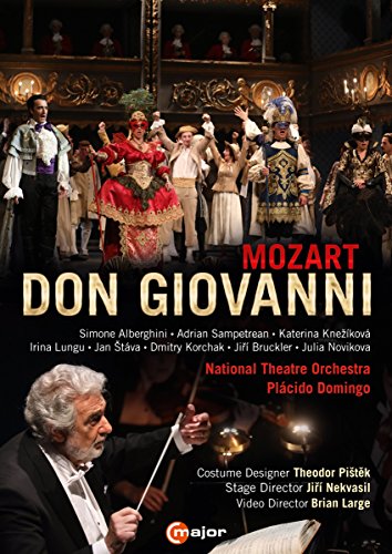 DVD cover for Mozart’s opera *Don Giovanni* with cast and conductor.