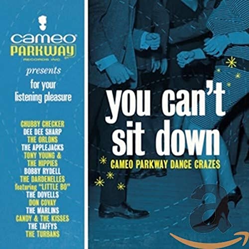 CD cover for "You Can't Sit Down" featuring dancers in 1960s attire.