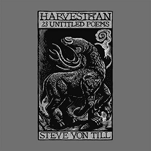 CD cover: black and white illustration of a mythical stag.
