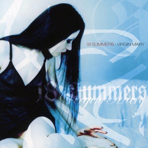 "Album cover featuring a woman in a black dress, blue-toned background, with '18 Summers' text."