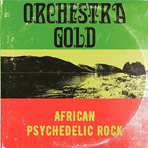 Vinyl record cover: "Orchestra Gold" with landscape and text details.