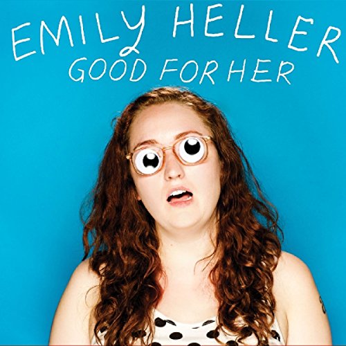 Album cover featuring a surprised woman with large googly eyes against a blue background.