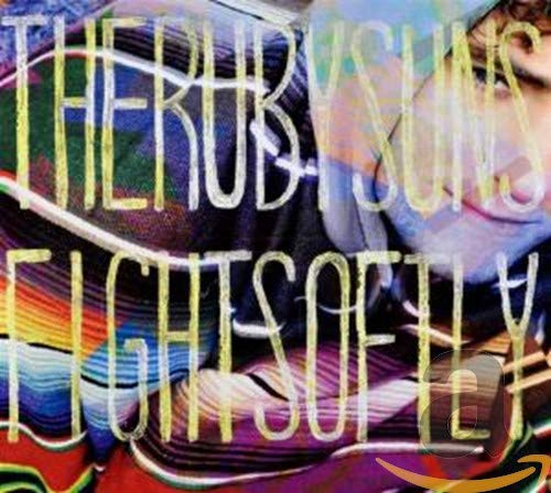 CD cover for The Ruby Suns’ “Fight Softly” with colorful, blurred imagery.
