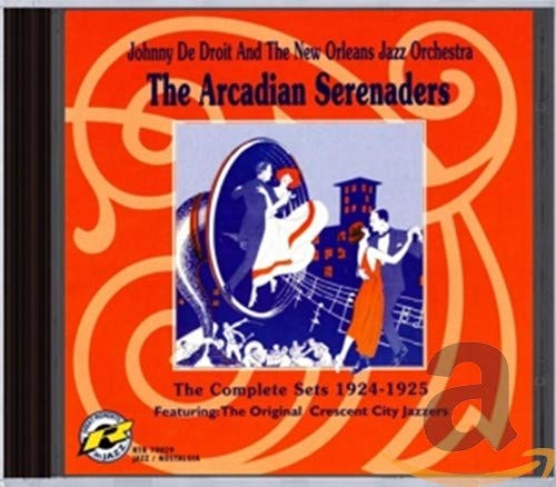 CD cover for “The Arcadian Serenaders” jazz album, 1924-1925, with dancers.