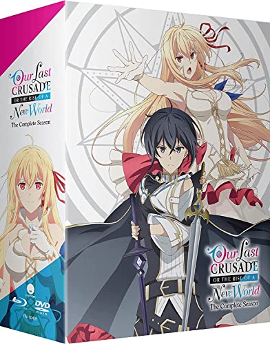 Blu-ray case for "Our Last Crusade" anime, featuring two characters.