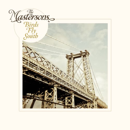 Vinyl album cover featuring a sepia-toned image of a suspension bridge.