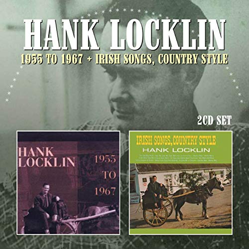 Hank Locklin 2-CD set cover featuring two album covers and a faded portrait.