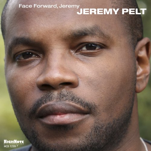 "Album cover featuring a close-up portrait of Jeremy Pelt with a blurred green background."