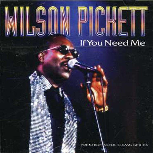 Wilson Pickett CD cover featuring a man singing into a microphone, wearing sunglasses.