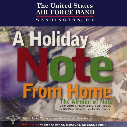 CD cover for “A Holiday Note From Home” by The Airmen of Note.