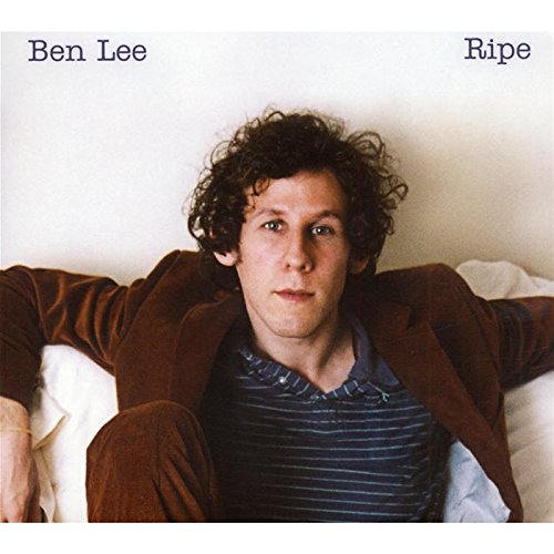 Album cover featuring Ben Lee sitting on a couch, wearing a brown velvet suit.