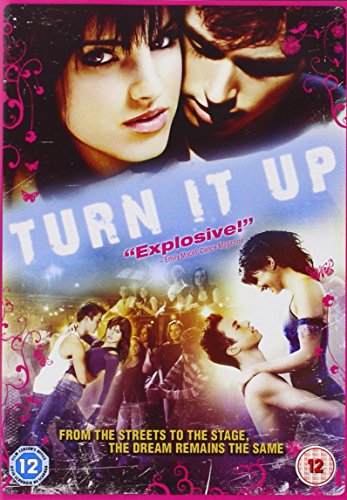 Turn It Up" DVD cover featuring two dancers and a crowd scene.