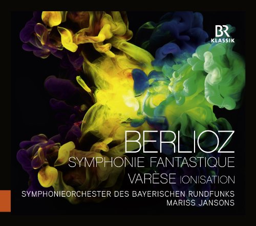 CD cover: Abstract colorful swirls with "Berlioz" and "Symphonie Fantastique" text.