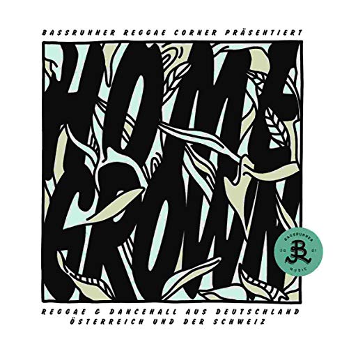 CD cover with green foliage and bold, stylized "HOMEGROWN" text.